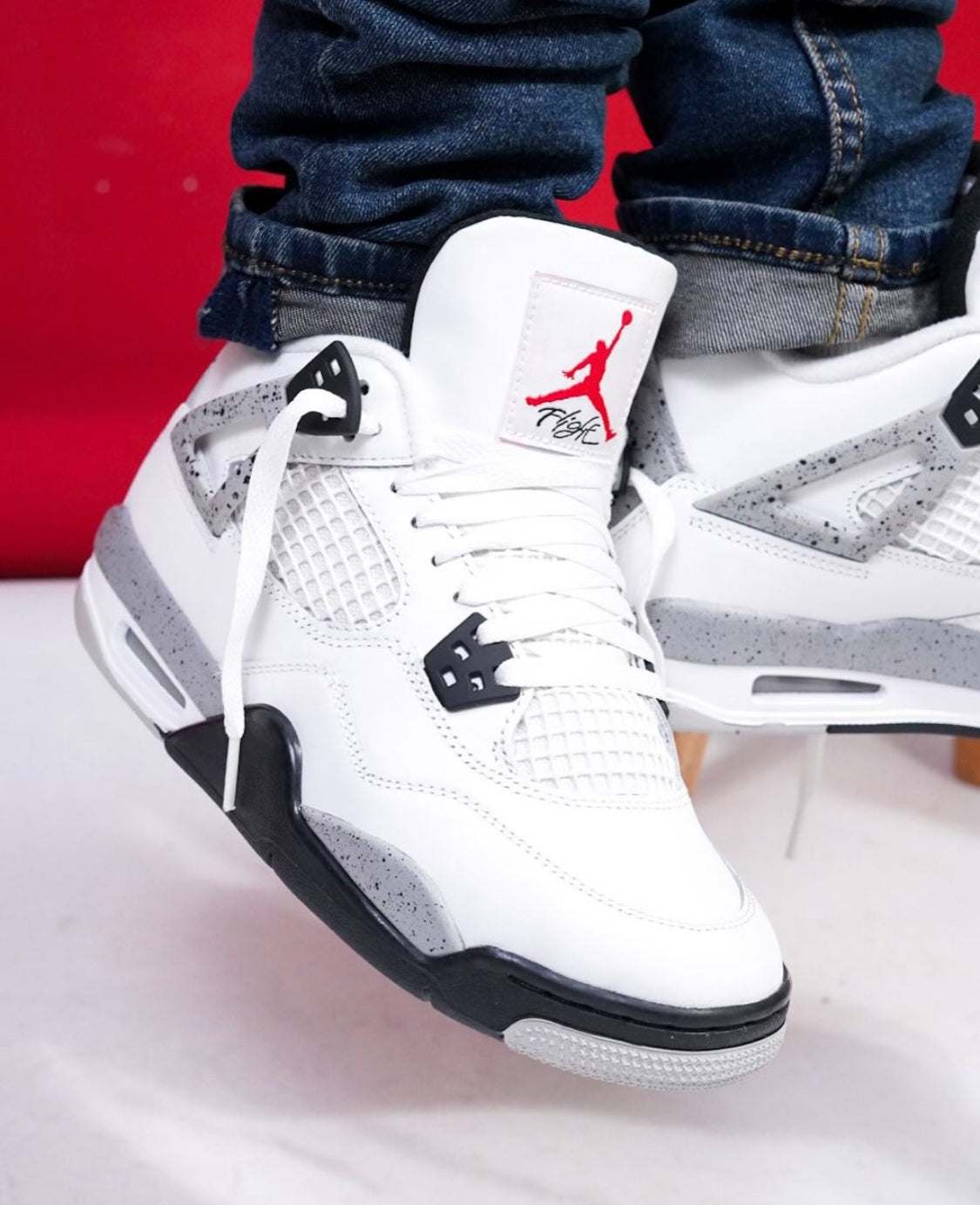 Air Jordan 4 "White cement" 