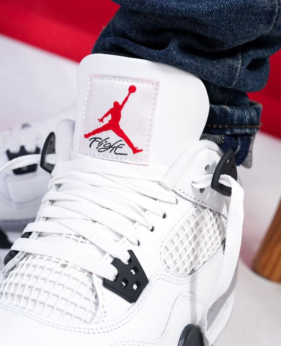 Air Jordan 4 "White cement" 