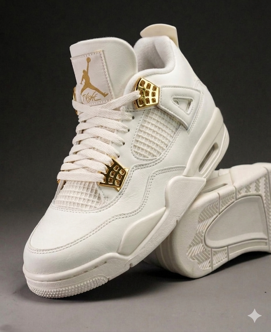 Air Jordan 4 Retro "Metallic Gold"