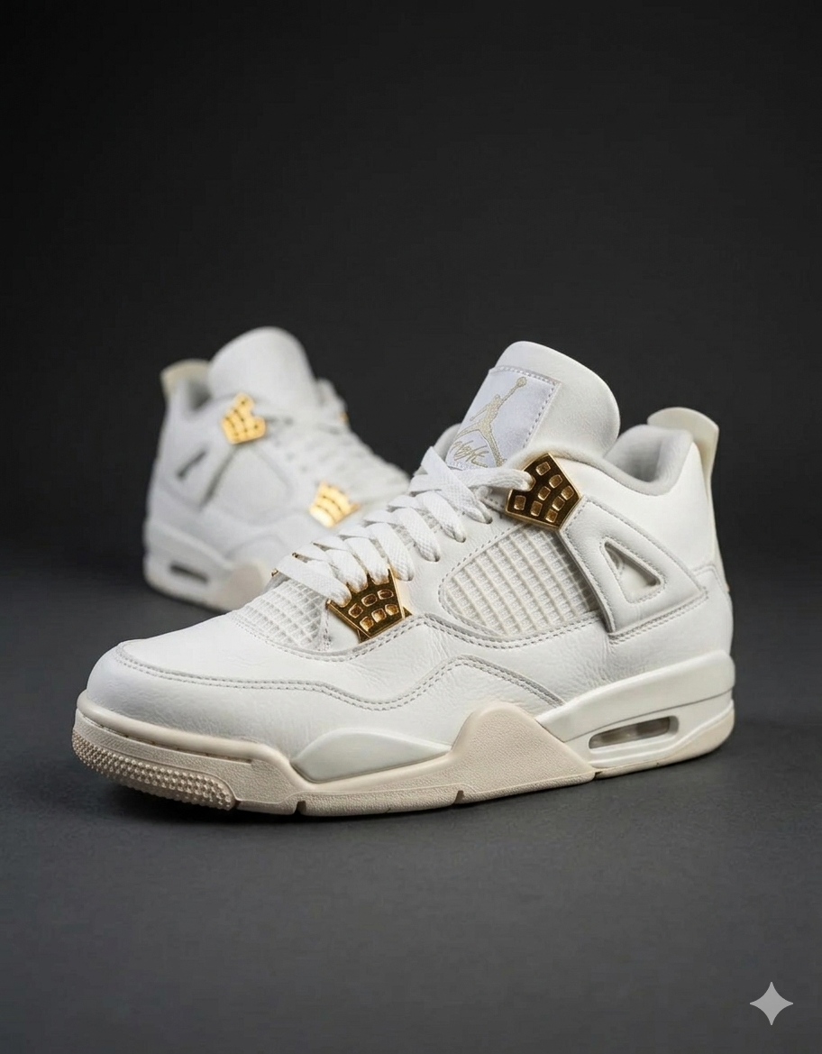 Air Jordan 4 Retro "Metallic Gold"